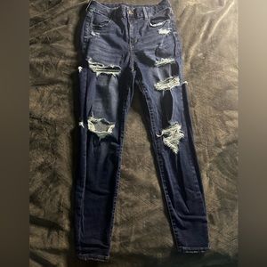 American eagle ripped jeans